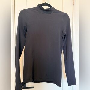 Athleta Black Long Sleeve Blouse